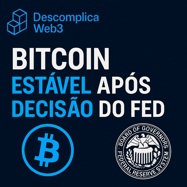 Bitcoin se mantém estável em US$ 104.900 após Fed manter taxa inalterada IMG